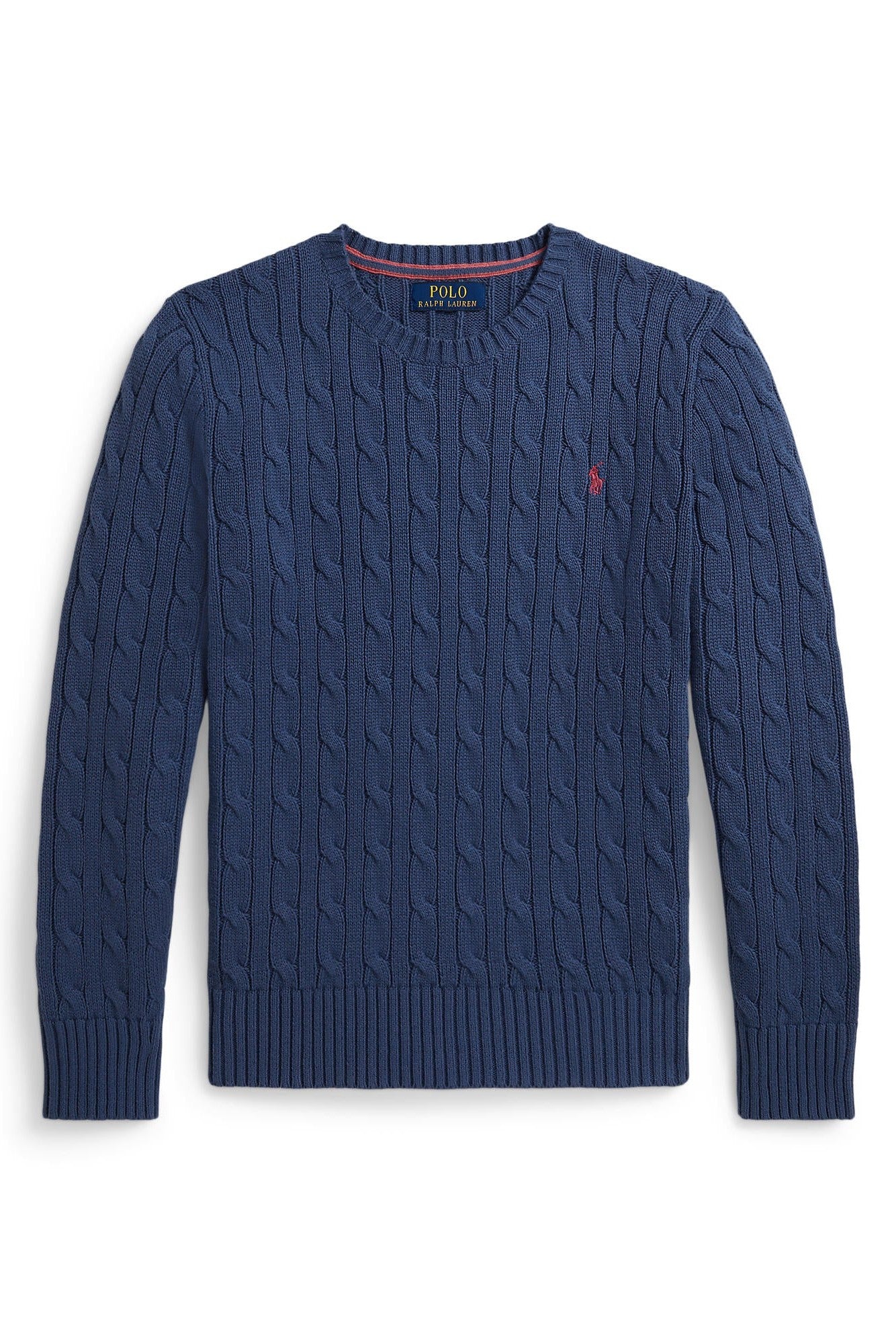 Polo Ralph Lauren Boys Combed Cotton Cable Knit Sweater
