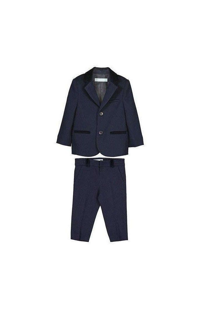 Abel & Lula Baby Navy Suit-NorthBoys