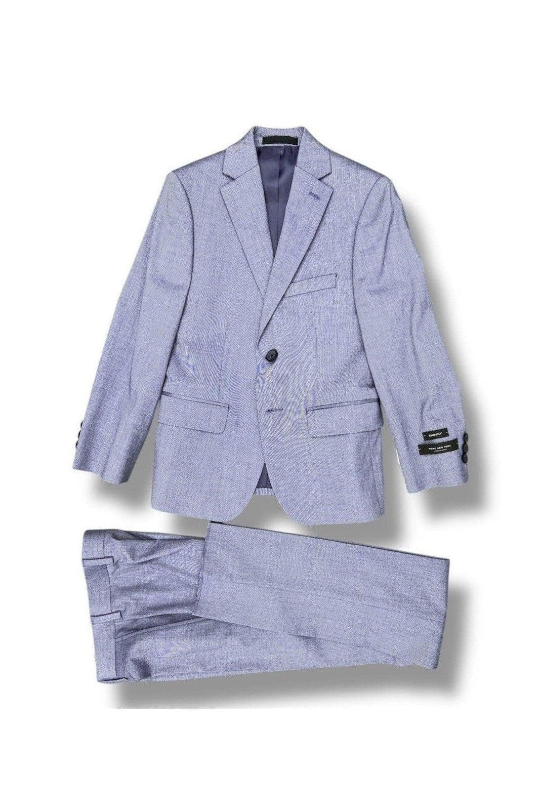 Andrew Marc Boys Skinny Blue Neat Suit_ W0813-NorthBoys