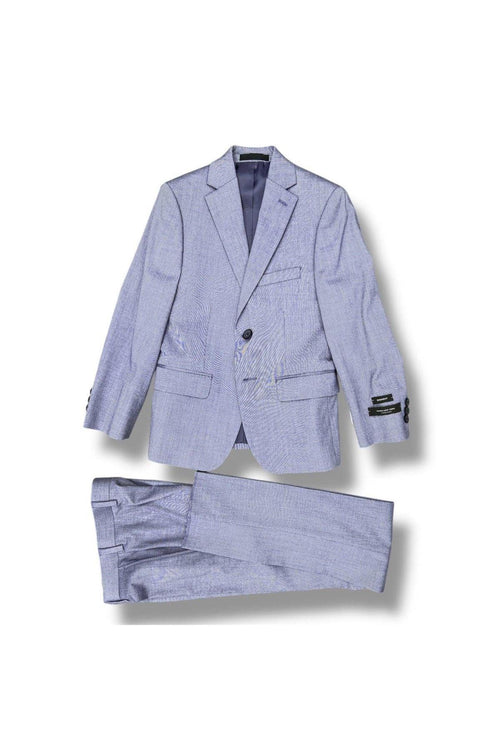 Andrew Marc Boys Skinny Blue Neat Suit_ W0813-NorthBoys