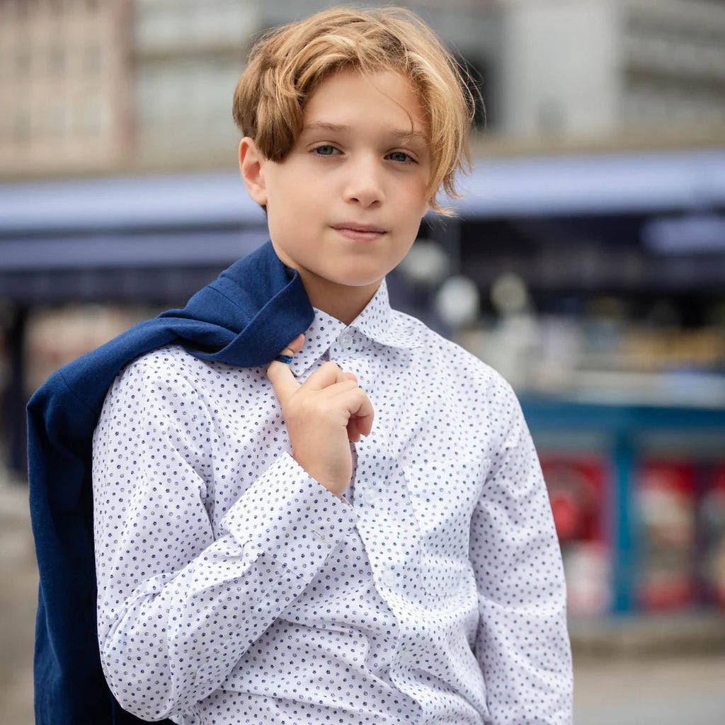 Appaman Boys Paw Prints Shirt_ F8STA - NorthBoys