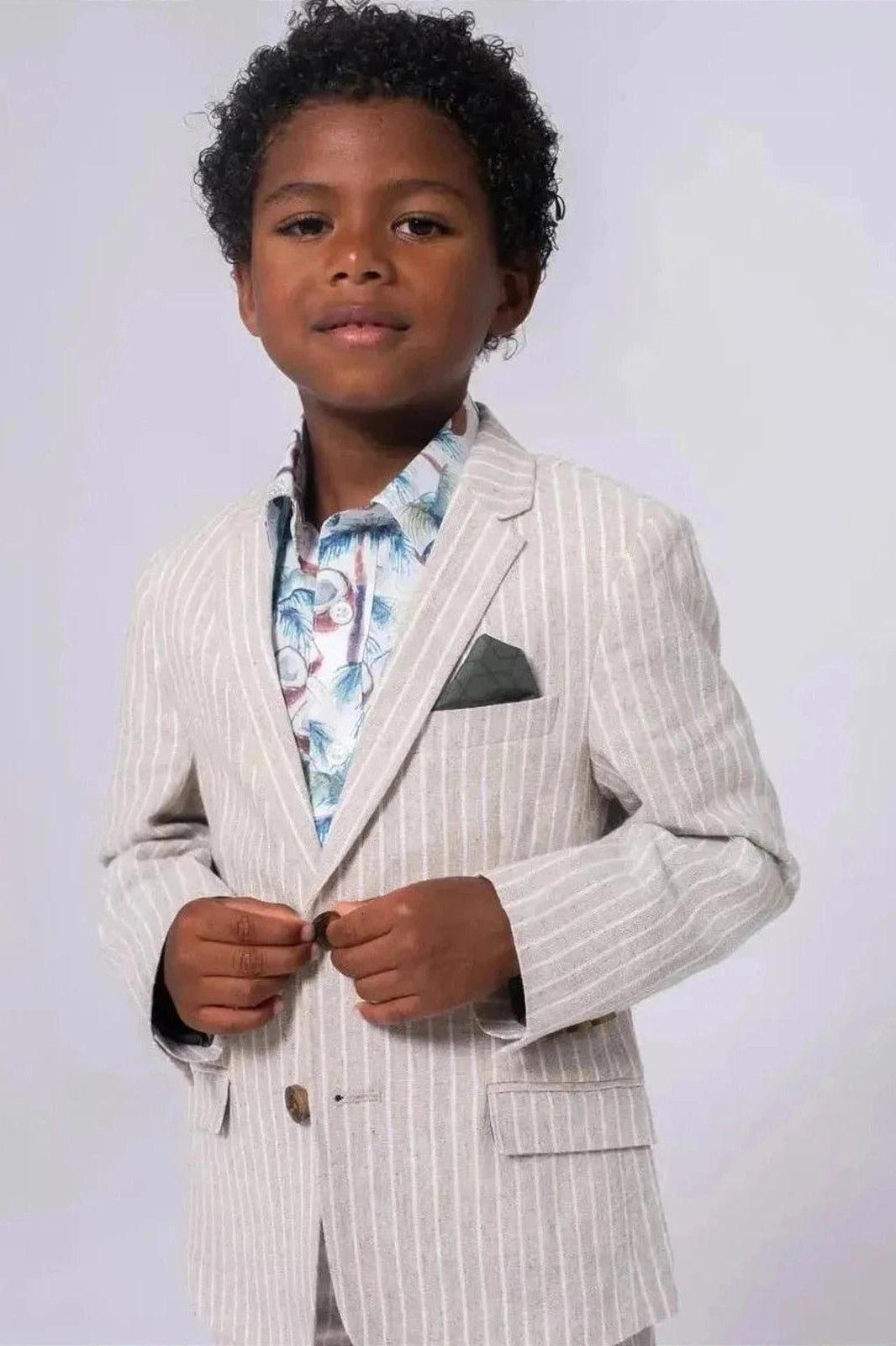 Appaman Boys Two Piece Natural Striped Suit_ F8SPJ-NorthBoys