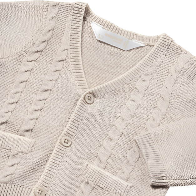 Baby Buttoned Knit Cardigan - NorthBoys
