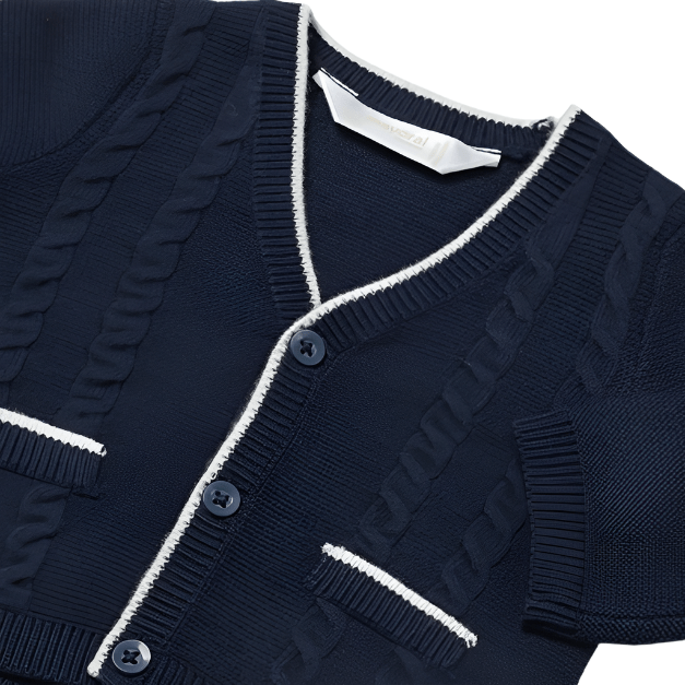 Baby Buttoned Knit Cardigan - NorthBoys
