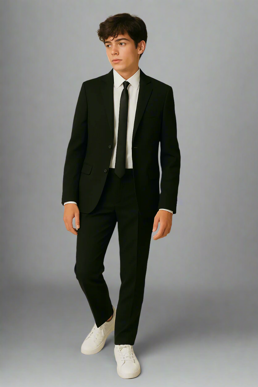 Ben Sherman Boys Black Suit_ A0000/X0000-NorthBoys