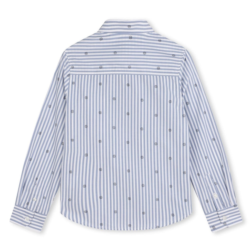 Boys Double B Print Long Sleeve Shirt - NorthBoys