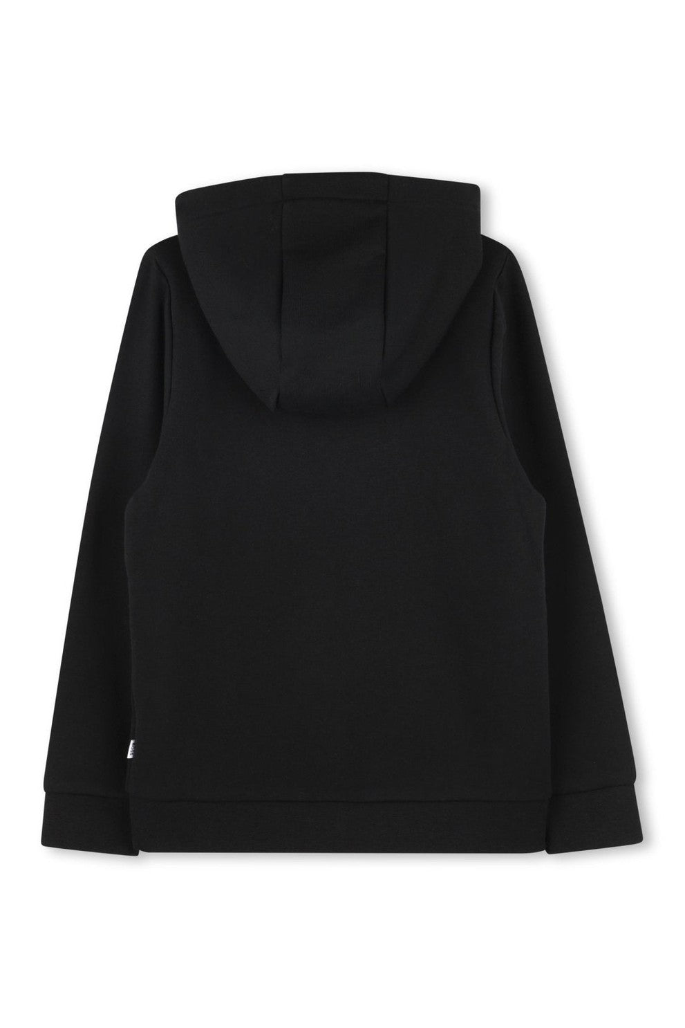 Boys Small Logo Zip Up Black Hoodie - NorthBoys