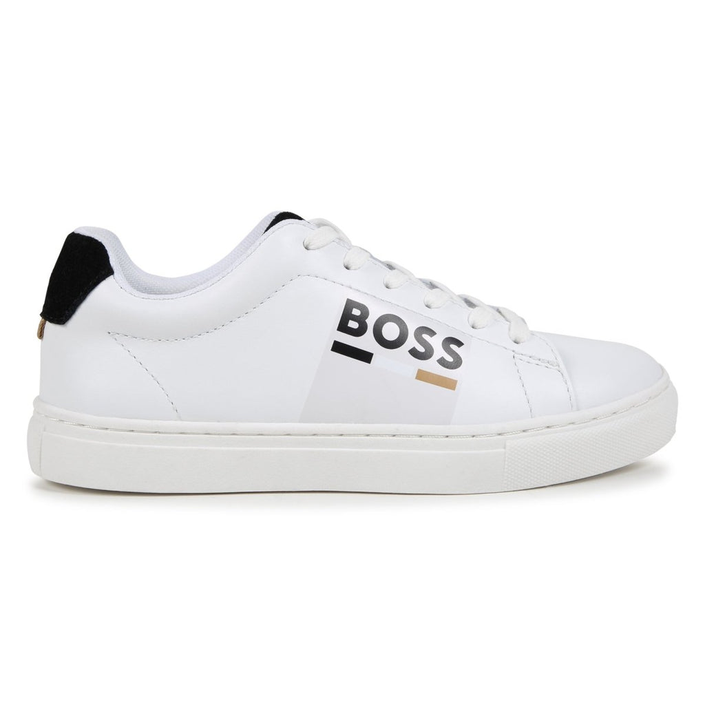 Boys White Sneakers - NorthBoys
