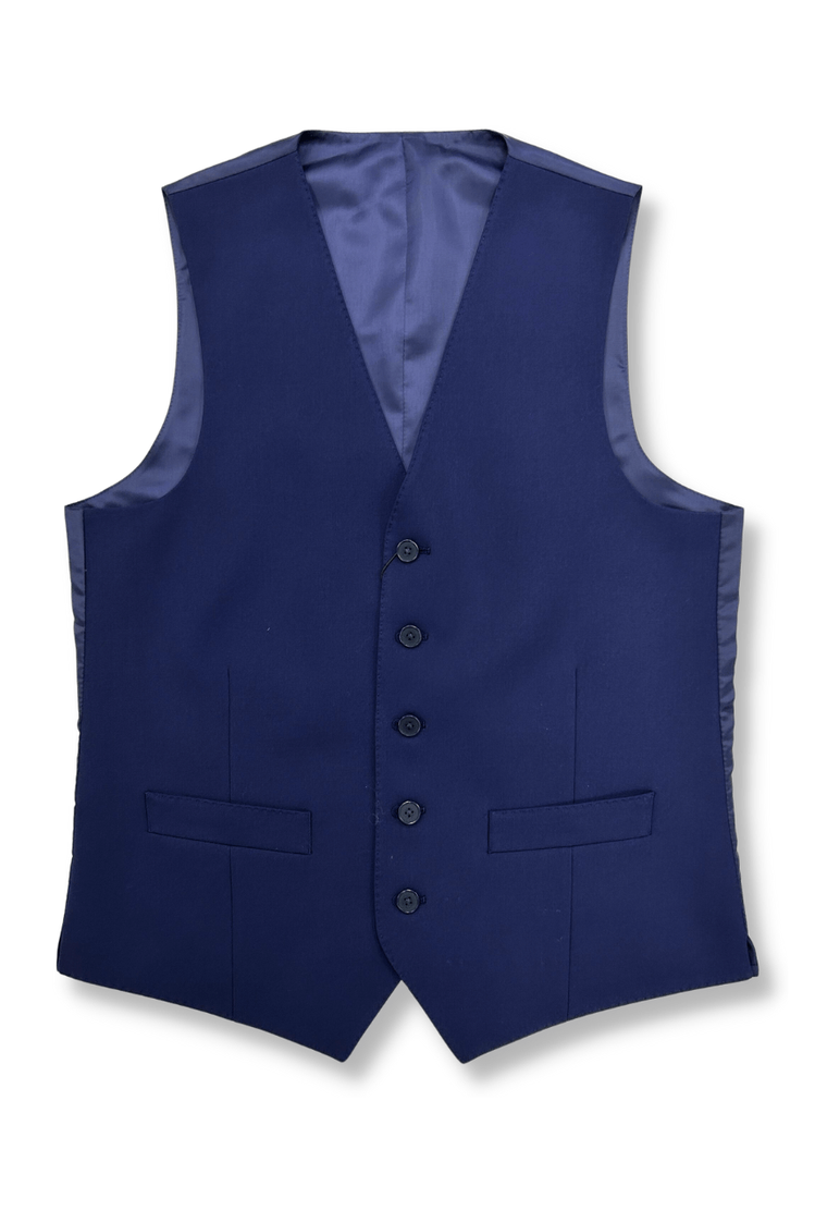 Calvin Klein Mens Extra Slim Fit Blue Vest_3SY1273 - NorthBoys