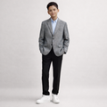 Nice Threads Boys Slim Fit Grey Sports Jacket_ Y1SJ623-J