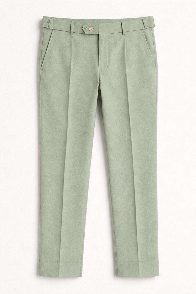 Tallia Boys Sage Green Linen Suit