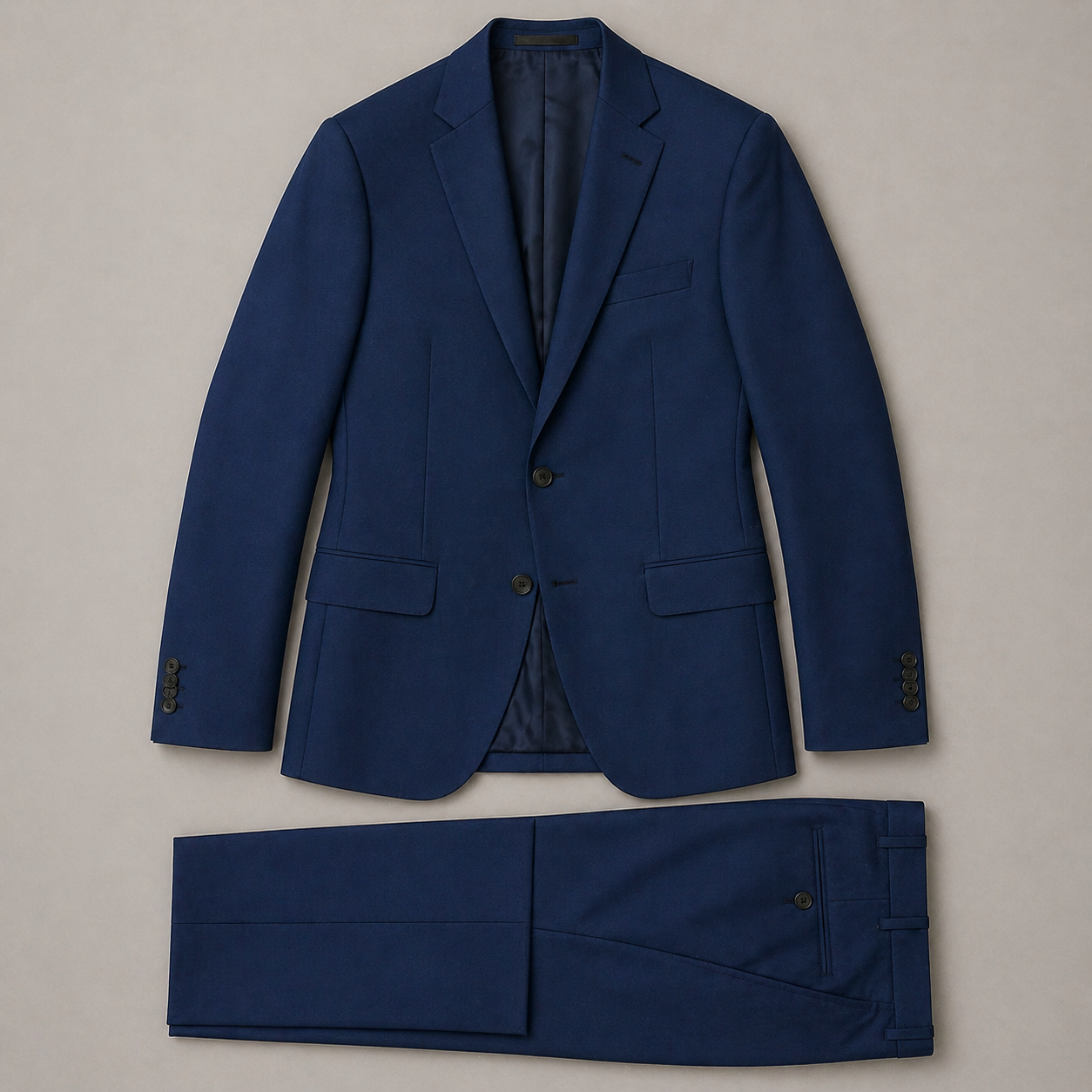 Kenneth Cole Mens Slim Fit Bright Blue_ 434
