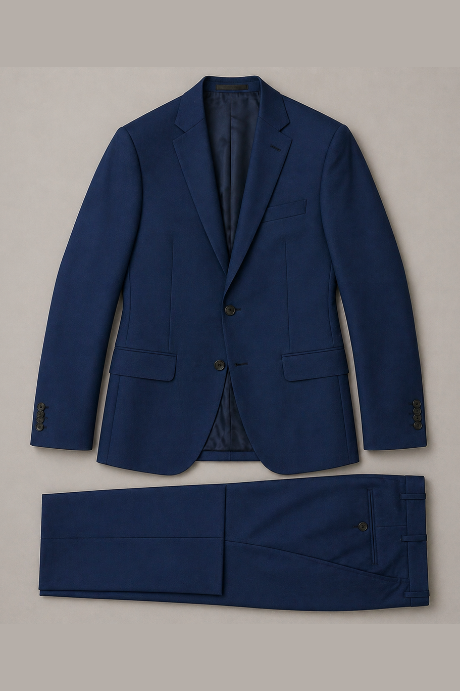 Kenneth Cole Mens Slim Fit Bright Blue_ 434