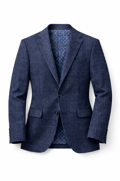 Nice Threads Boys Slim Fit Dark Blue Sports Jacket_ Y1SJ621-J