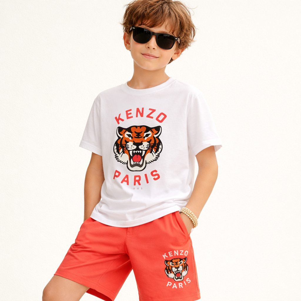 Kenzo Boys T-Shirt_ K61676-10P