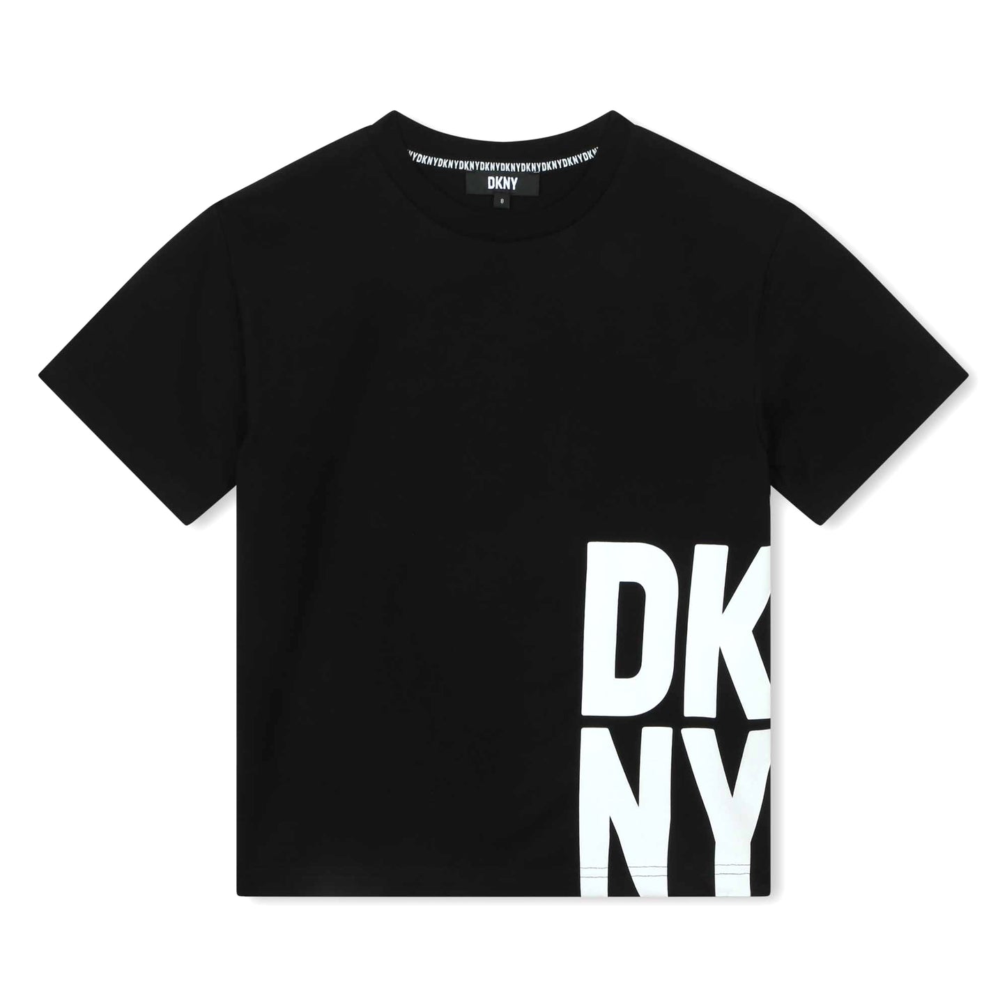 Junior Boys Black Organic Cotton T-Shirt