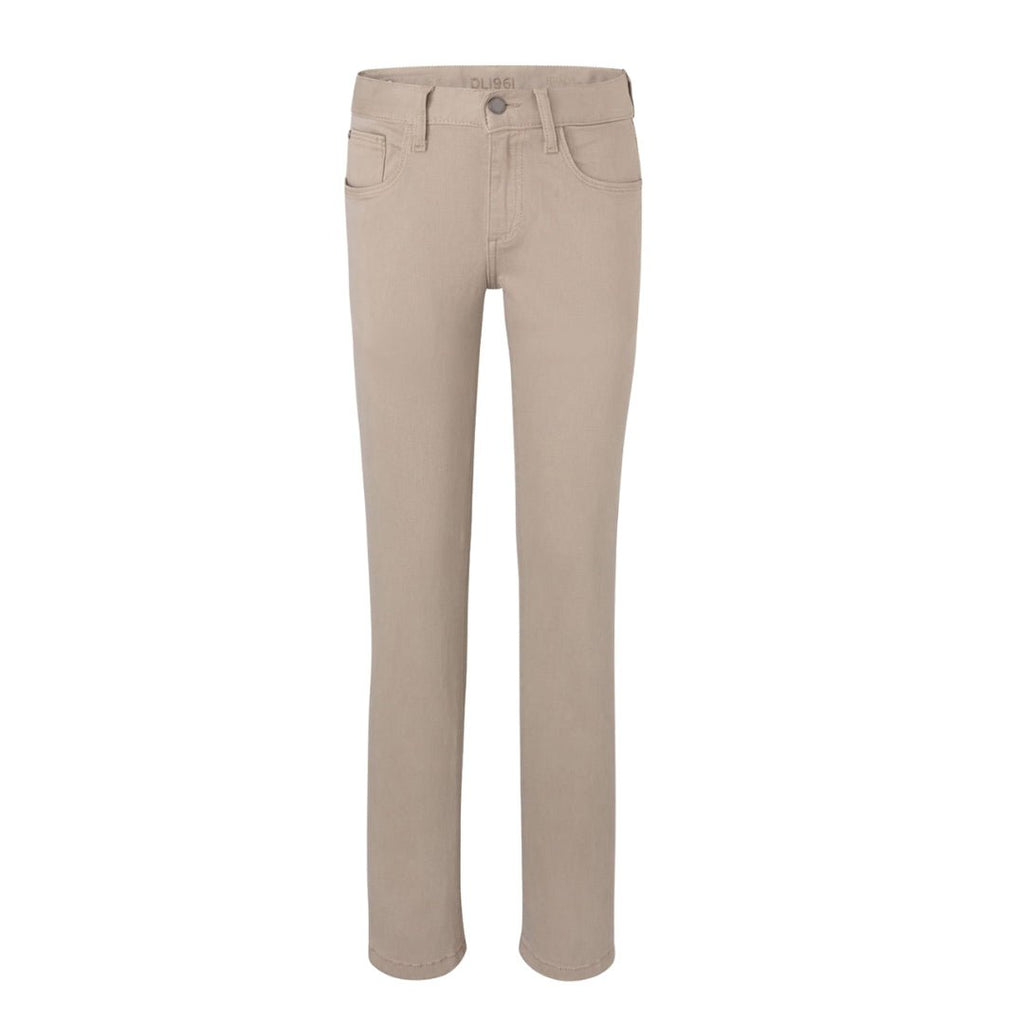 DL1961 Boys Brady Slim Beige Cotton Pants_ 4040 - NorthBoys