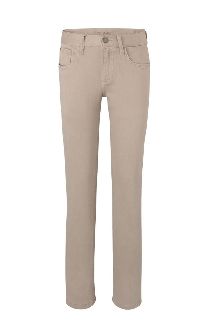 DL1961 Boys Brady Slim Beige Cotton Pants_ 4040 - NorthBoys