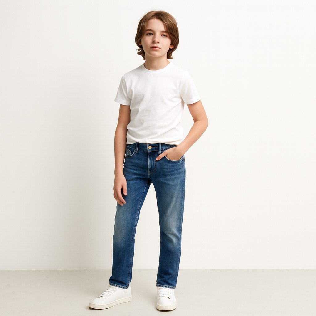 DL1961 Boys Brady Slim Fresh Blue Jeans_ 4193