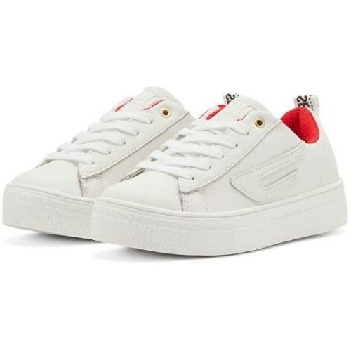 Diesel Boys White Sneakers_ BC0524 - NorthBoys