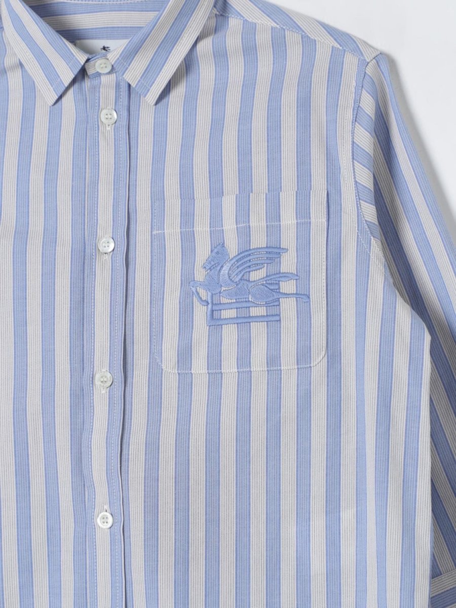 Etro Boys Long Sleeve Striped Shirt_ GU5P30=101CE - NorthBoys