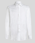 Etro Boys Long Sleeve Tone on Tone Paisley Print White Shirt_ GU5P40 - NorthBoys