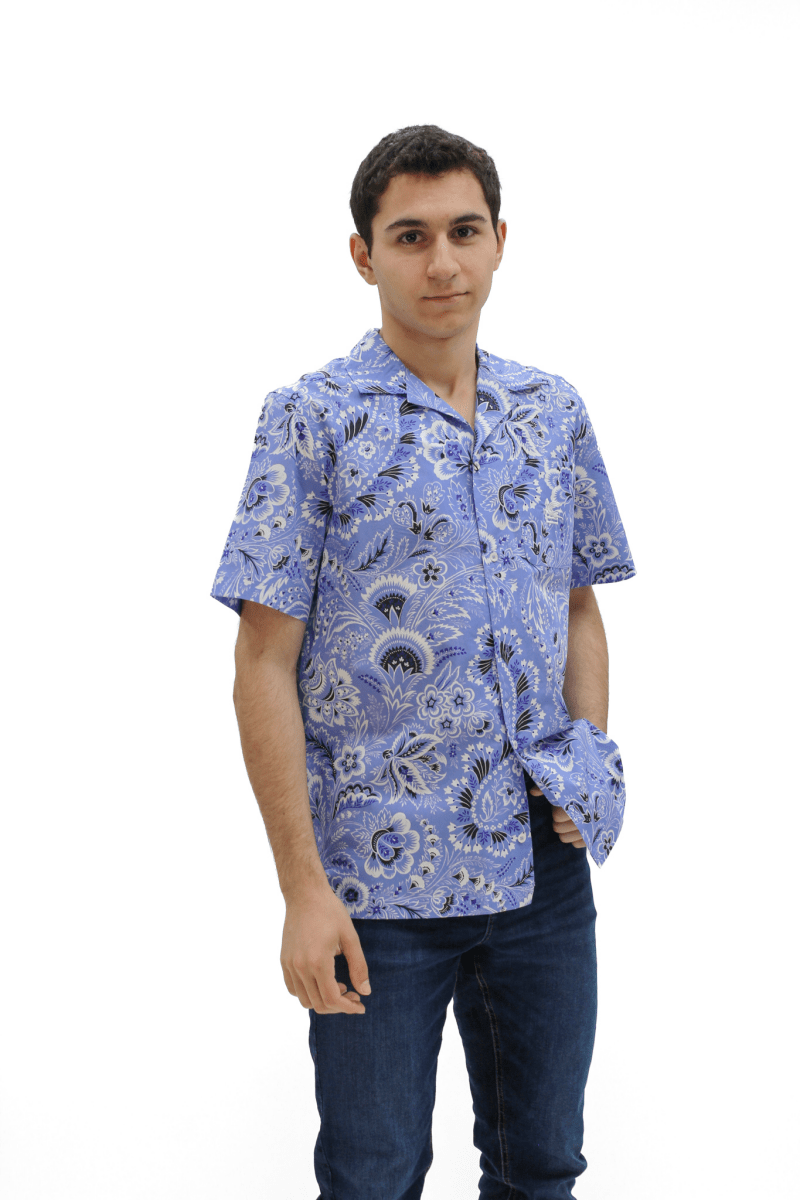Etro Boys Short Sleeve Paisley Print Shirt_ GU5P0417 - NorthBoys