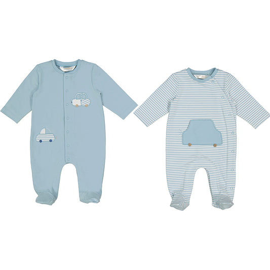 Mayoral Baby Turquoise Onesie Set of Two _ 1726-41