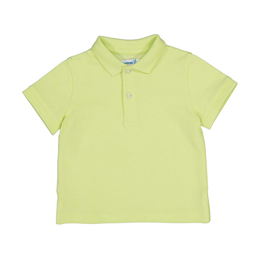 Mayoral Baby Basic Yellow Short Sleeve Polo _ 102-14