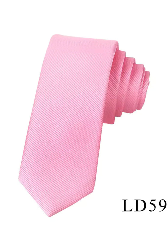 NorthBoys Boys Skinny Solid Striped Tie_ AB26-LD5