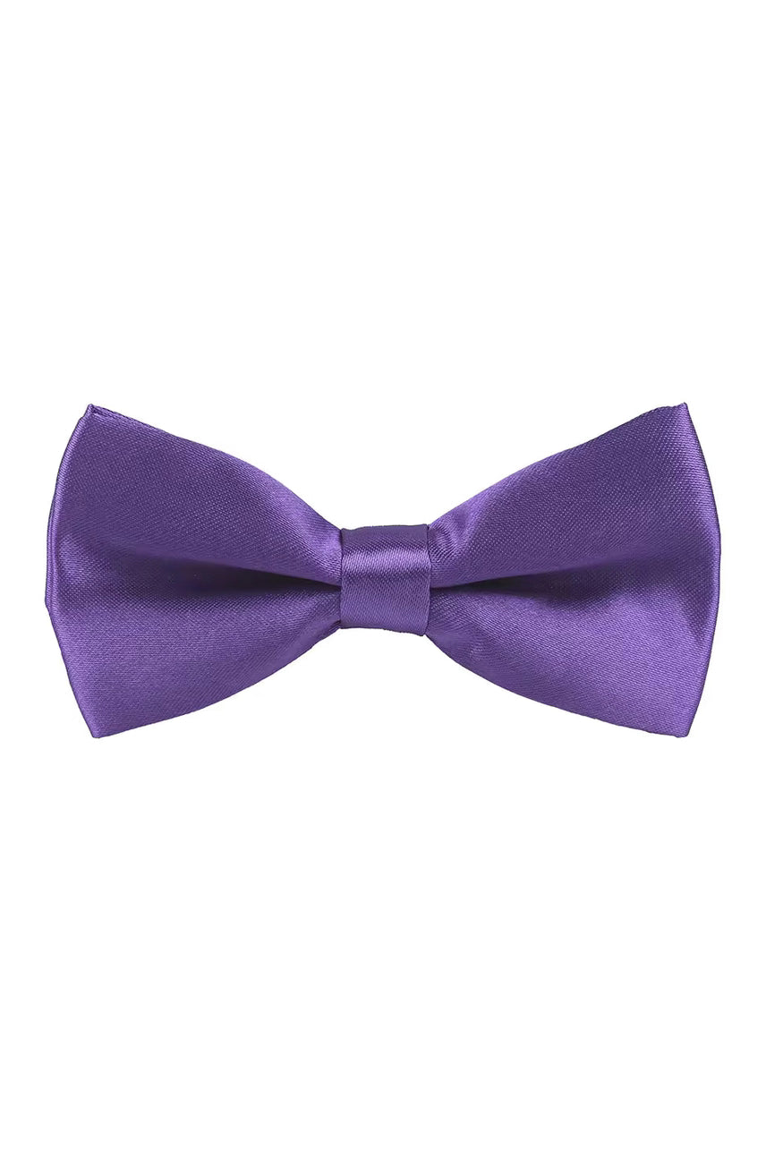 NorthBoys Boys Solid Bow Tie_ AB26-Aa