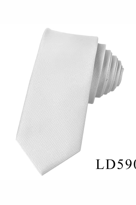 NorthBoys Boys Skinny Solid Striped Tie_ AB26-LD5