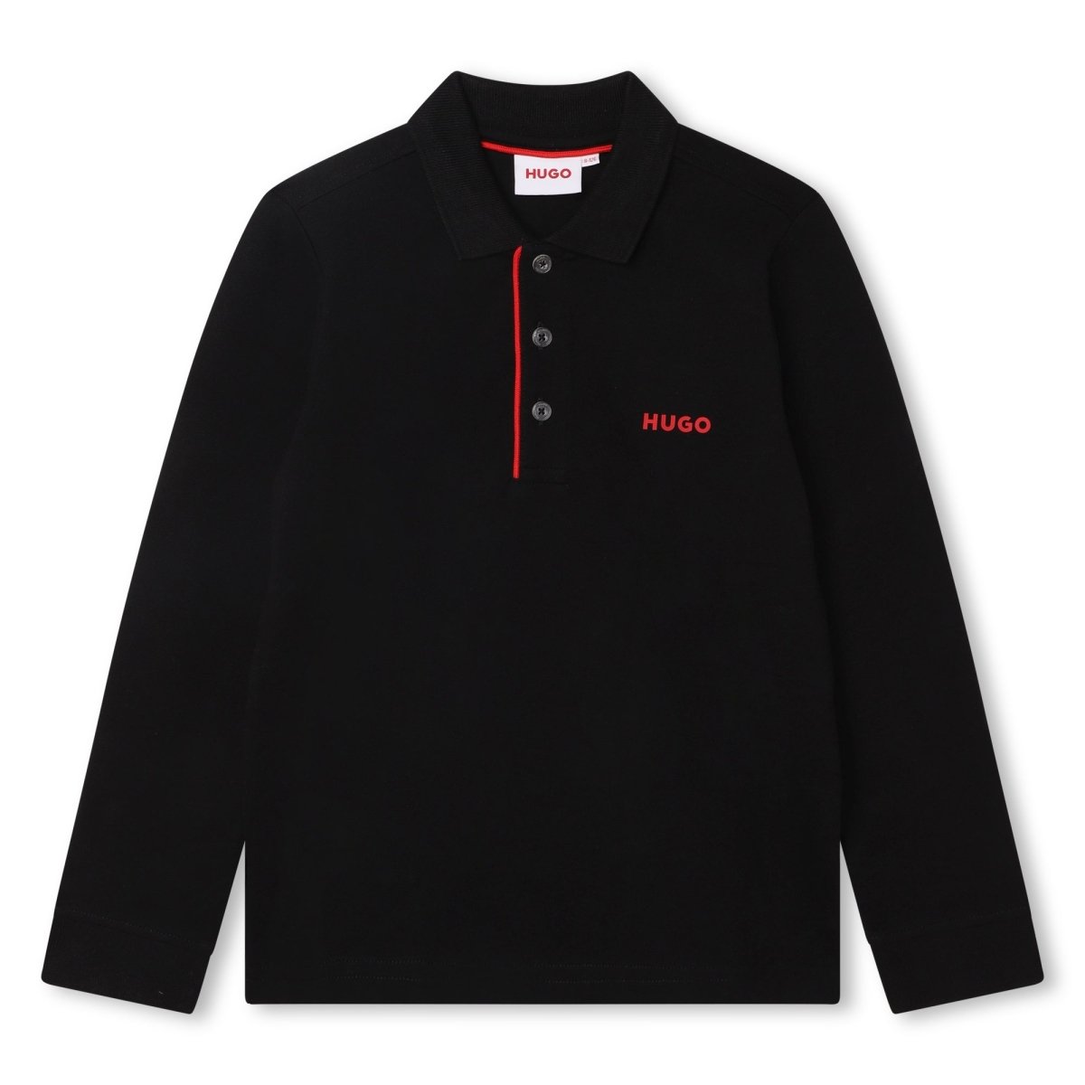 HUGO Boys Black Polo_G25143 - 09B - NorthBoys