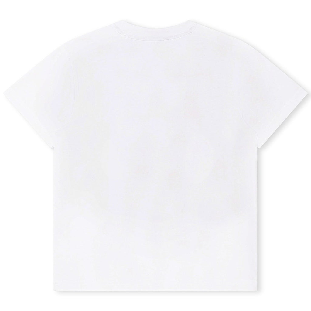 HUGO White T-Shirt w/Logo _G25132 - 10P - NorthBoys