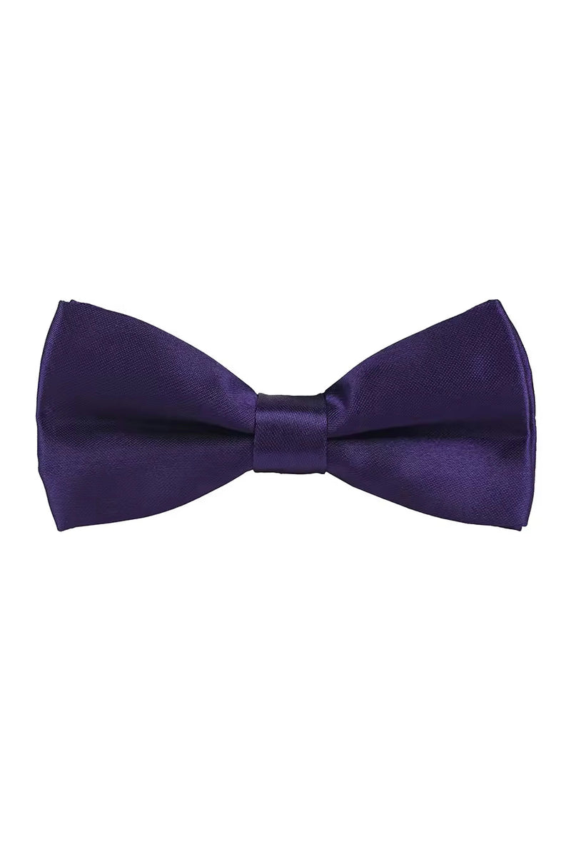 NorthBoys Boys Solid Bow Tie_ AB26-Aa