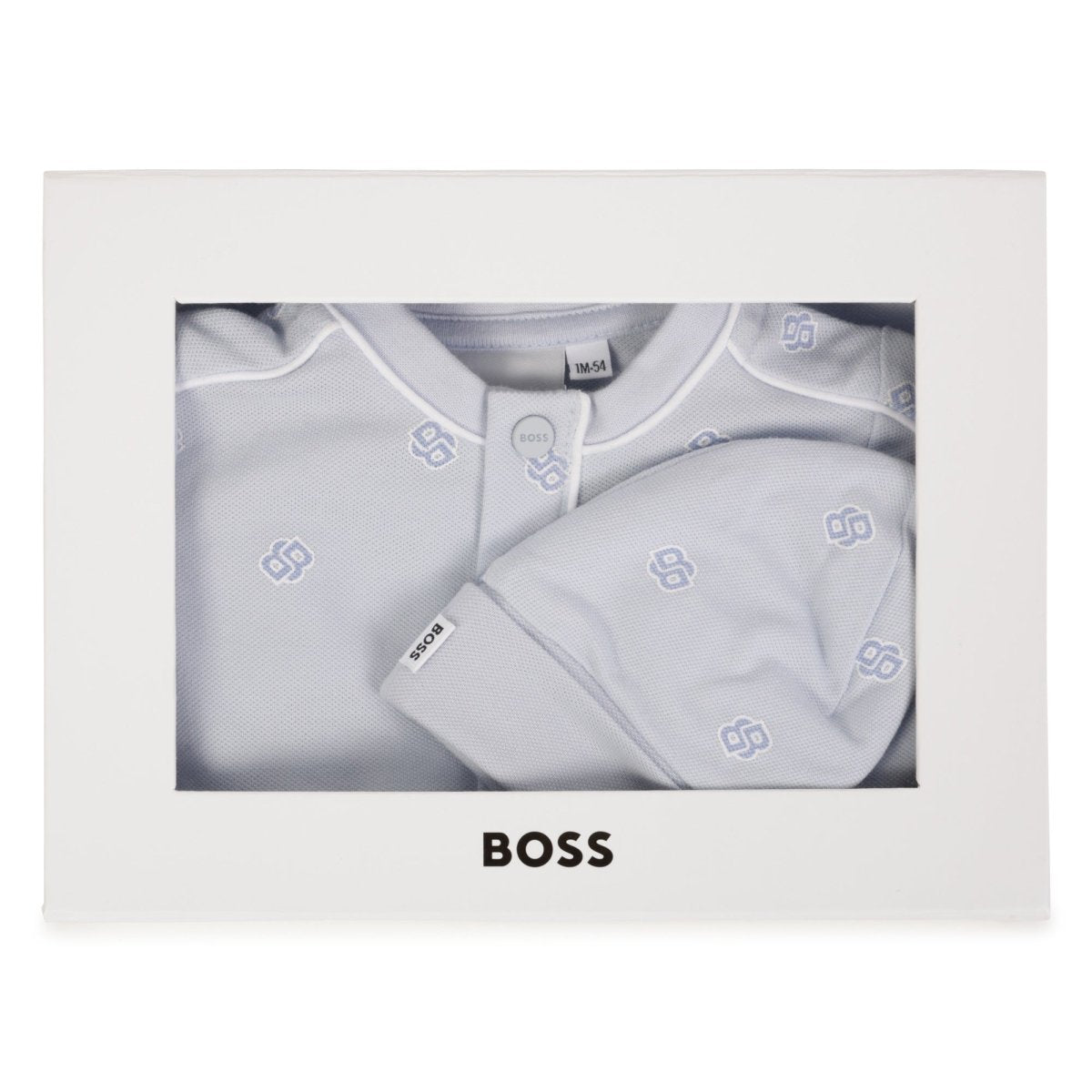 Hugo Boss Baby Footie And Hat Set_ J52221 - NorthBoys