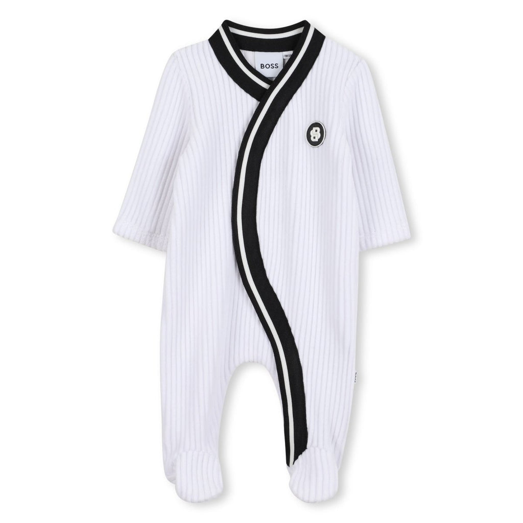 Hugo Boss Baby Boys Footie & Hat Set_ J52531 - NorthBoys