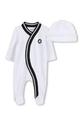 Hugo Boss Baby Footie & Hat Set_ J52531