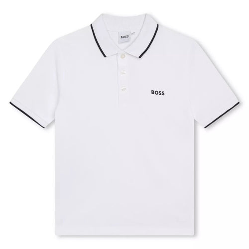 Hugo Boss Boys Basic Short Sleeve Polo_ J51621 - NorthBoys