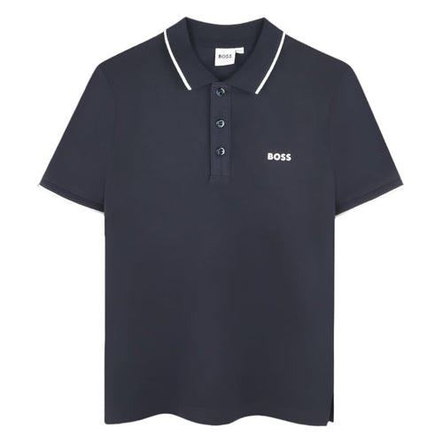 Hugo Boss Boys Basic Short Sleeve Polo_ J51621 - NorthBoys