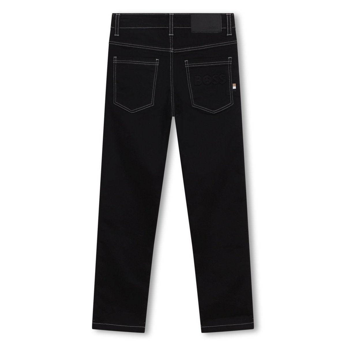Hugo Boss Boys Black Denim Slim Fit Jeans_J24875 - Z11 - NorthBoys