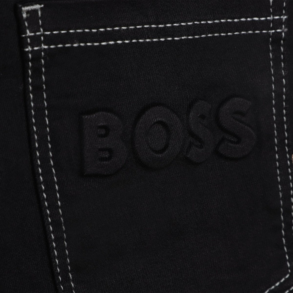 Hugo Boss Boys Black Denim Slim Fit Jeans_J24875 - Z11 - NorthBoys