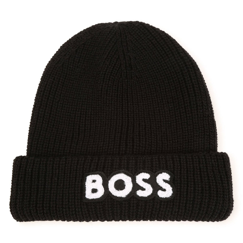 Hugo Boss Boys Black Hat_J21284 - 09B - NorthBoys