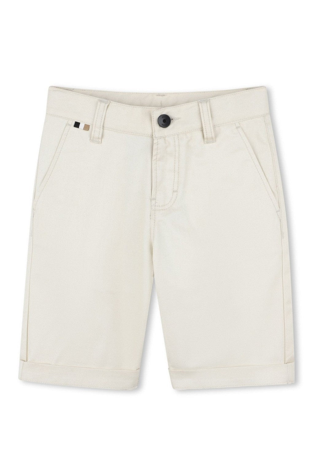 Hugo Boss Boys Chino Bermuda Shorts_ J51990 - NorthBoys