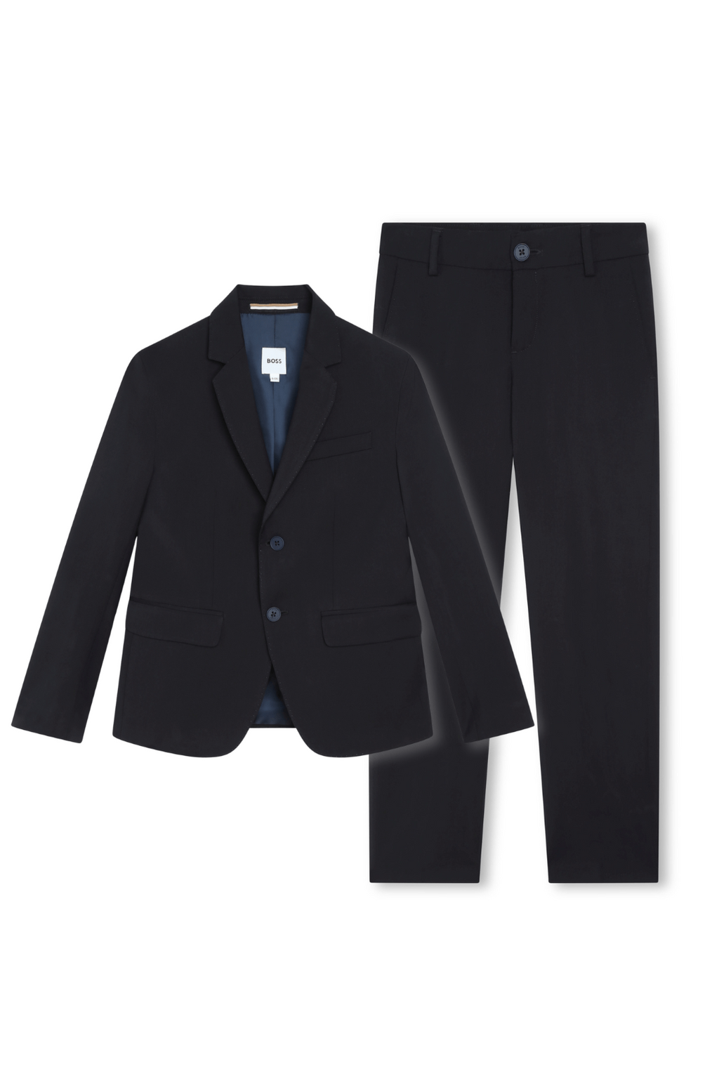 Hugo Boss Boys Classic Navy Wool Suit-NorthBoys