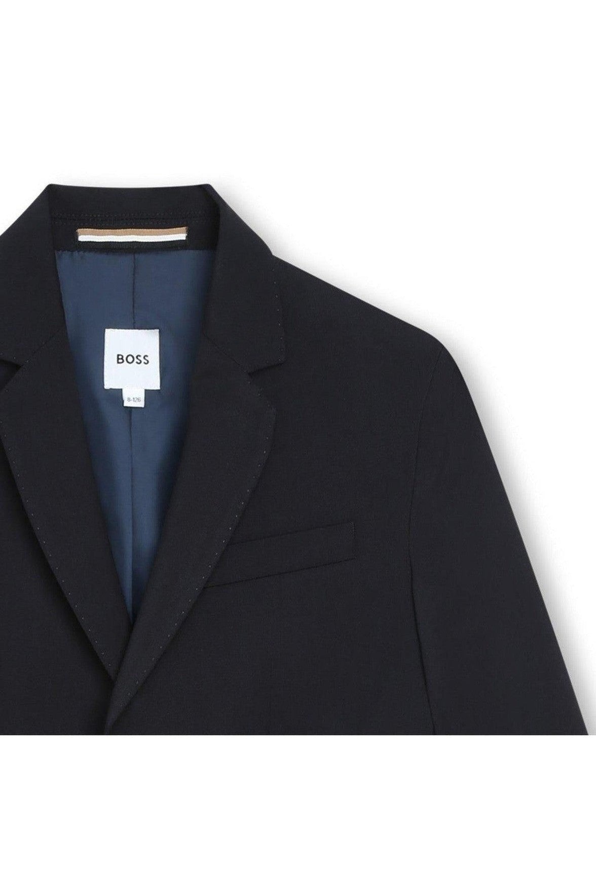 Hugo Boss Boys Classic Navy Wool Suit-NorthBoys