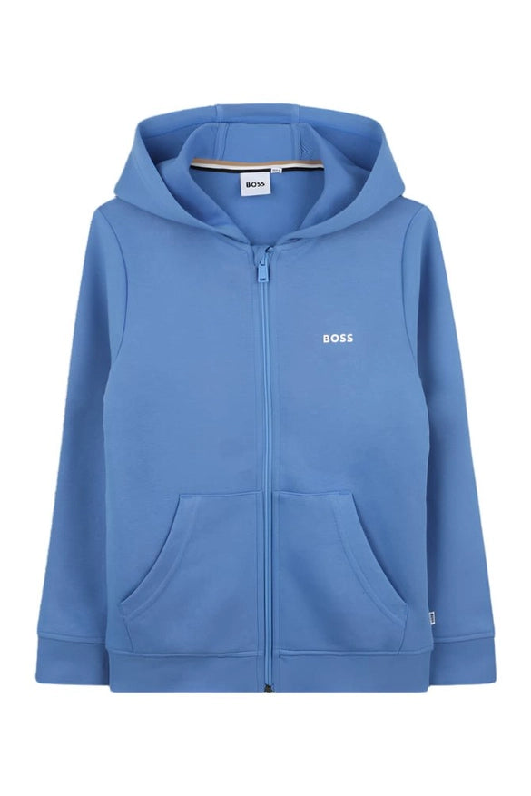 Hugo Boss Boys Classic Zip Up Hoodie_ J51958 - NorthBoys