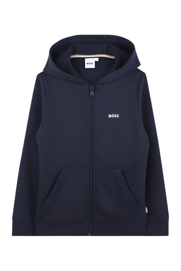 Hugo Boss Boys Classic Zip Up Hoodie_ J51958 - NorthBoys