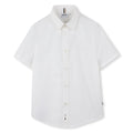 Hugo Boss Boys Embroidered Logo SS Shirt_ J52001 - NorthBoys