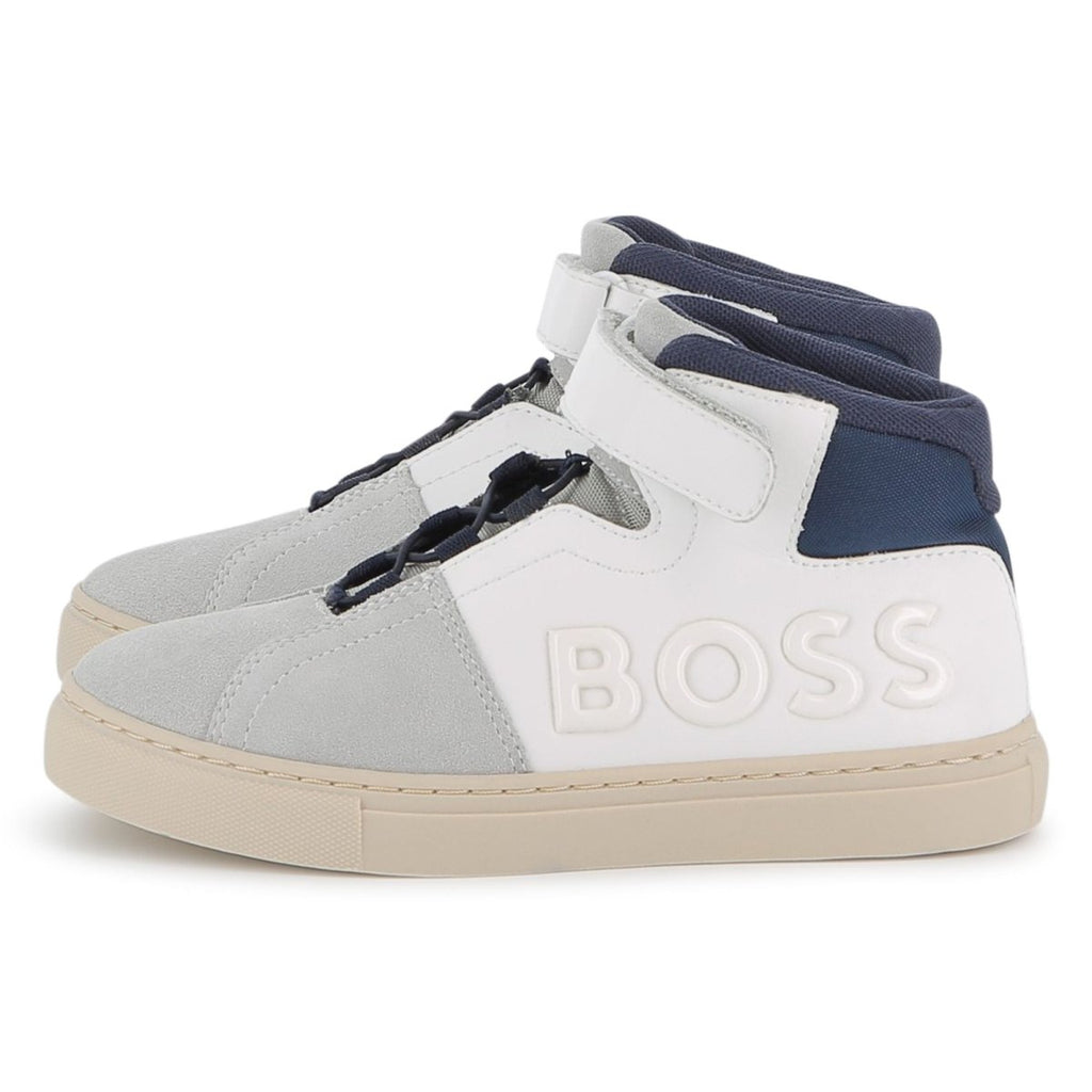 Hugo Boss Boys High - Top Sneakers_ J52562 - NorthBoys